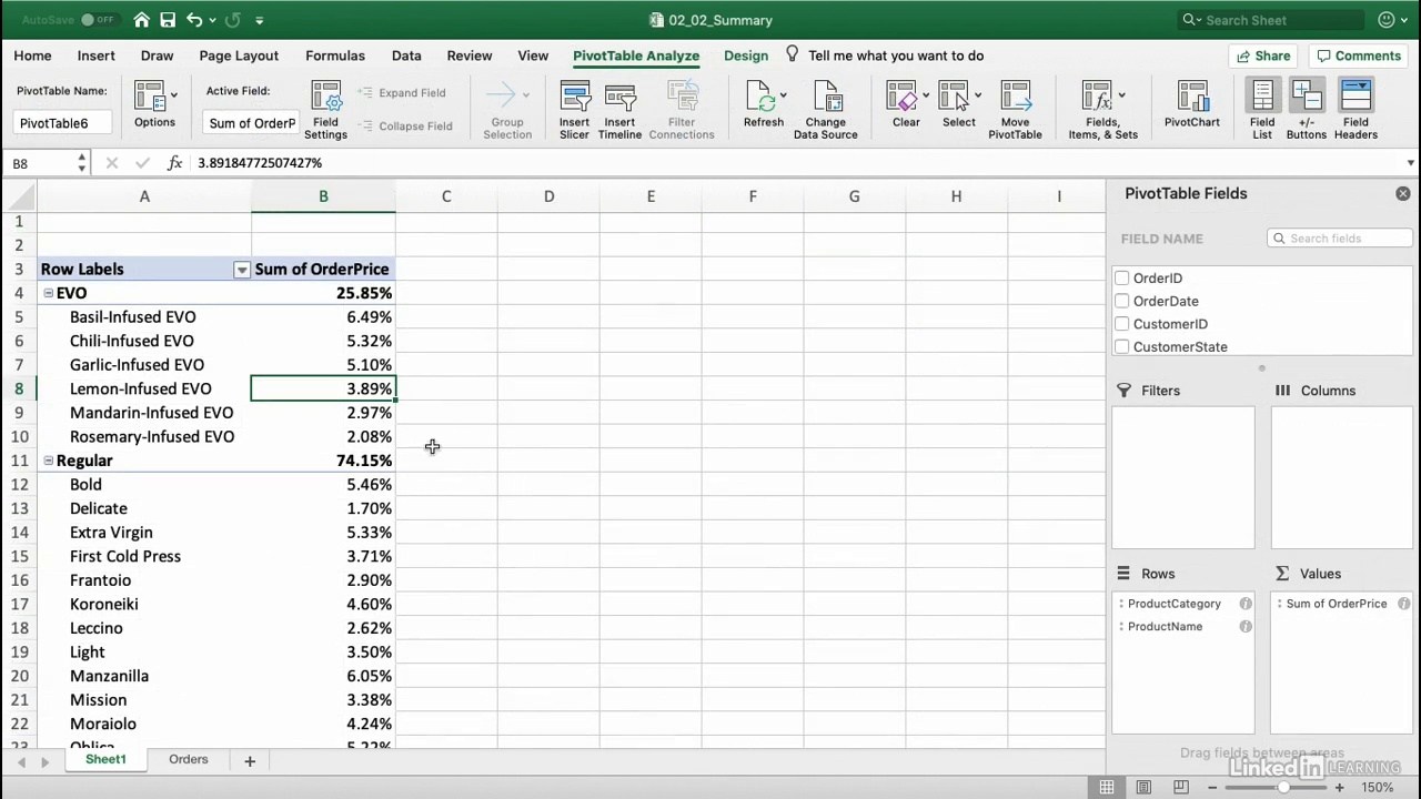excel for mac 2016 pivot tables in depth